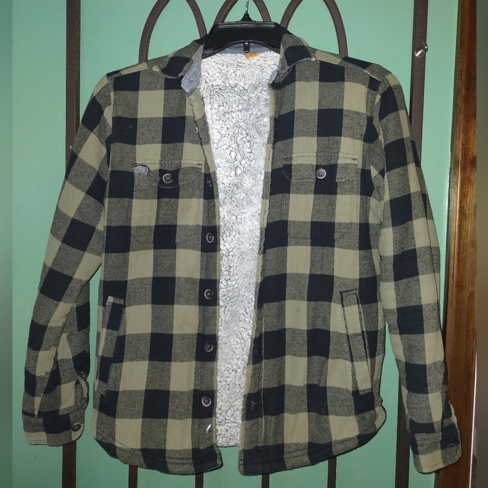 Shirt Jacket Tailor Vintage, Pockets, Size Small